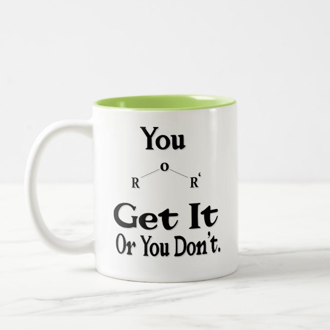 Caneca De Café Em Dois Tons Ou você o pega ou não (Esquerda)