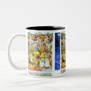 Caneca De Café Em Dois Tons Ouriço dezembro de Guthram