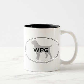 Caneca De Café Em Dois Tons Oval de WPG