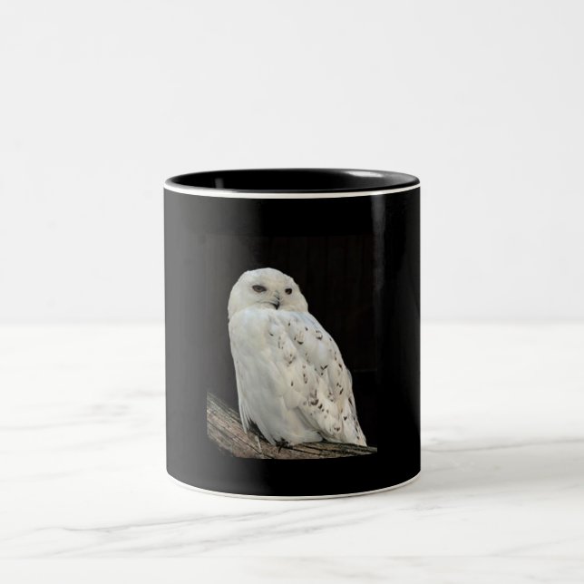 CANECA DE CAFÉ EM DOIS TONS **OWL DE NEVE** (Centro)