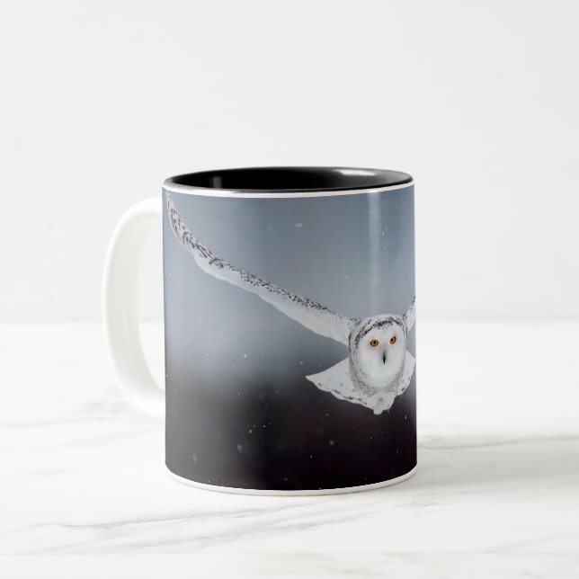 CANECA DE CAFÉ EM DOIS TONS OWL MUG (Frente Esquerda)