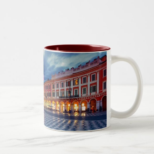 Caneca De Café Em Dois Tons Pace Massena Nice (Direita)