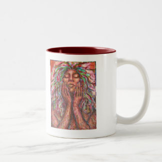 Caneca De Café Em Dois Tons pachamama