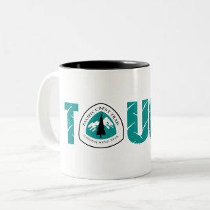 Caneca De Café Em Dois Tons Pacífico Crest Trilha Duro