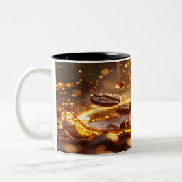 Caneca De Café Em Dois Tons packaging, café banners, stock video thumbnails.