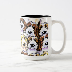 Caneca De Café Em Dois Tons Pacote PBGV