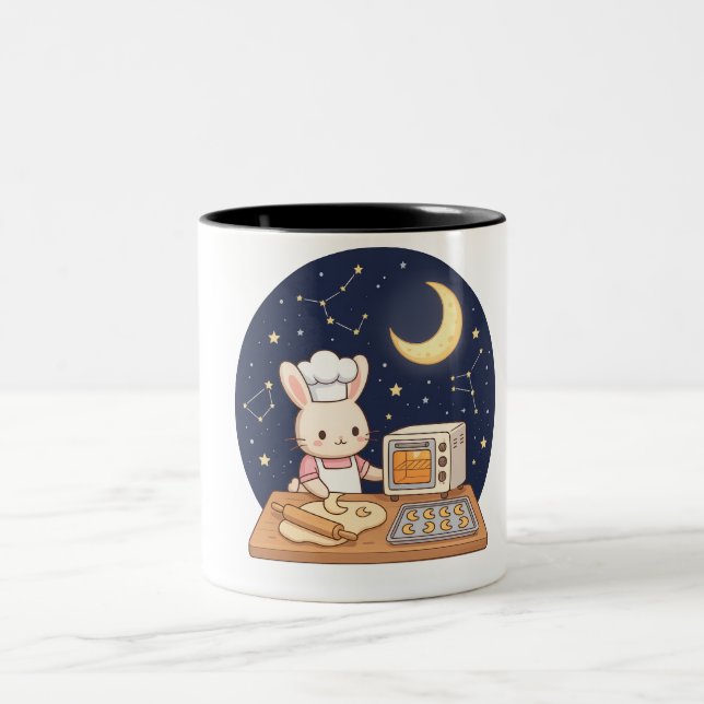 Caneca De Café Em Dois Tons Padaria Coelho ao Luar (Centro)