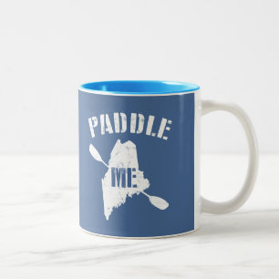 Caneca De Café Em Dois Tons Paddle Maine