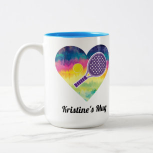 Caneca De Café Em Dois Tons Padel Lover