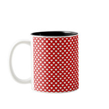 Padrão Cardíaco Pixelado Vermelho