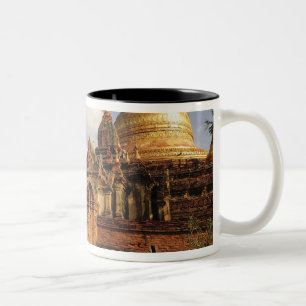 Caneca De Café Em Dois Tons Pagode Dhamma Yazaka em Bagan (Pagan), Myanmar