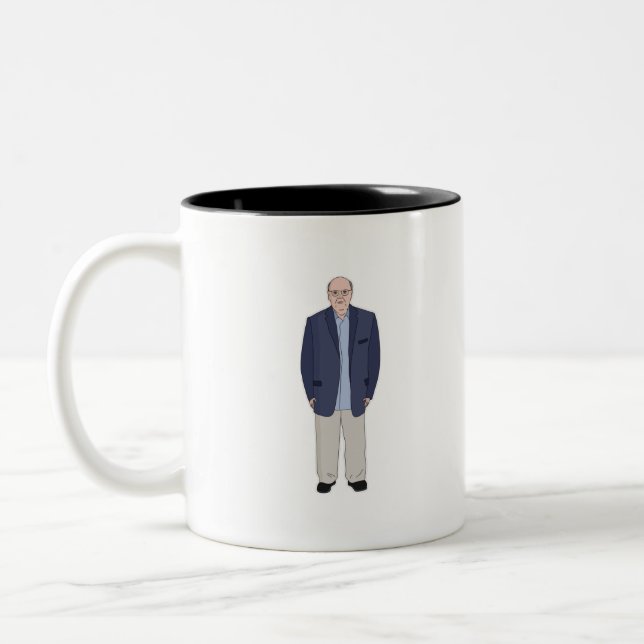 Caneca De Café Em Dois Tons Pai (Esquerda)