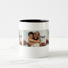 Caneca De Café Em Dois Tons Pai