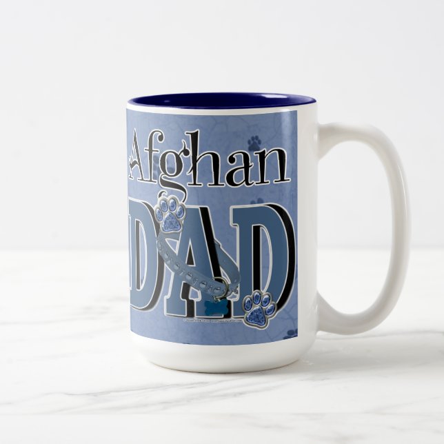 Caneca De Café Em Dois Tons PAI afegão (Direita)
