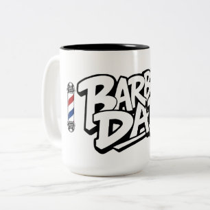 Caneca De Café Em Dois Tons Pai Barber