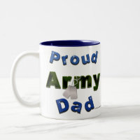 Pai do exército orgulhoso