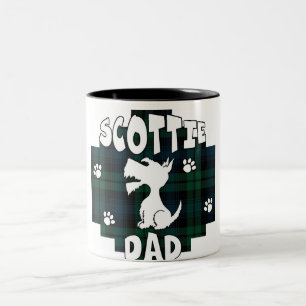 Caneca De Café Em Dois Tons Pai do Scottie