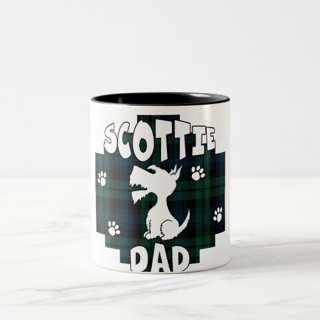 Caneca De Café Em Dois Tons Pai do Scottie (Centro)