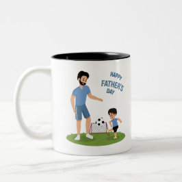 Caneca De Café Em Dois Tons Pai e Filho Correspondentes Dia de os pais