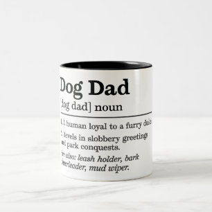 Caneca De Café Em Dois Tons Pai Engraçado