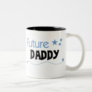 Caneca De Café Em Dois Tons Pai futuro