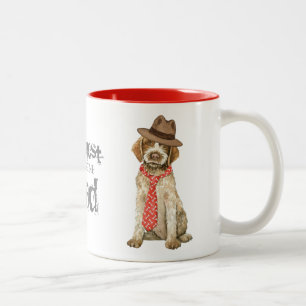 Caneca De Café Em Dois Tons Pai Griffon com Ponteiro