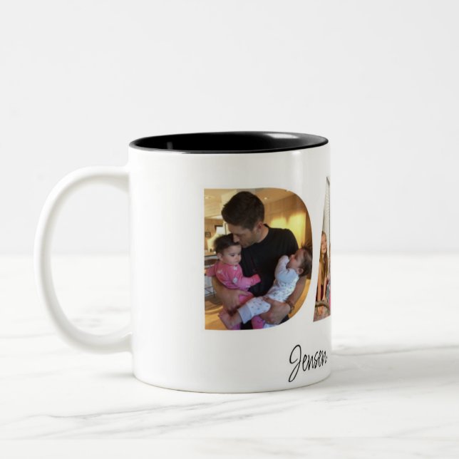 Caneca De Café Em Dois Tons Pai Jensen Ackles  (Esquerda)