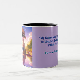 Caneca De Café Em Dois Tons Pai & Me - Datas de Produtos de Mug da Empresa de 