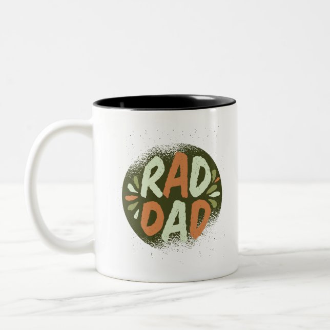 Caneca De Café Em Dois Tons Pai Rad (Esquerda)