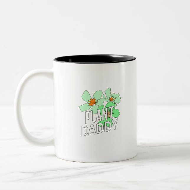 Caneca De Café Em Dois Tons Pai vegetal (Esquerda)