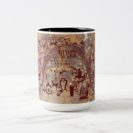 Caneca De Café Em Dois Tons Painel dos Shamans