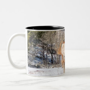 Caneca De Café Em Dois Tons Paint Horse Mug