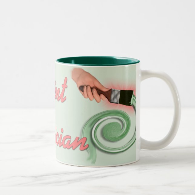 Caneca De Café Em Dois Tons Paint Magika (Direita)