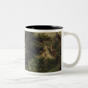 Caneca De Café Em Dois Tons Paisagem, 1827