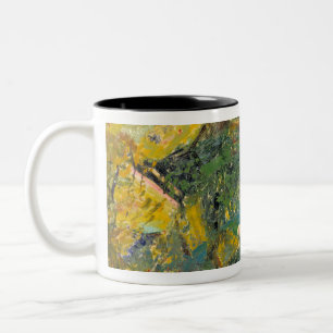 Caneca De Café Em Dois Tons Paisagem de Alfred H. Maurer