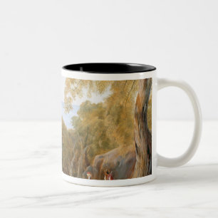 Caneca De Café Em Dois Tons Paisagem T33412 com opinião Lerici, 1880