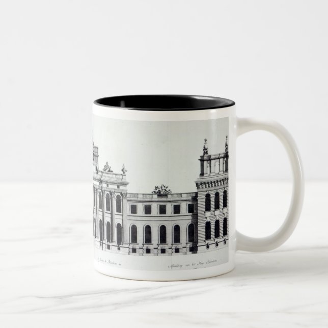 Caneca De Café Em Dois Tons Palácio de Blenheim (Direita)