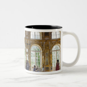 Caneca De Café Em Dois Tons Palácio de Catarina, detalhe do Grande Salão