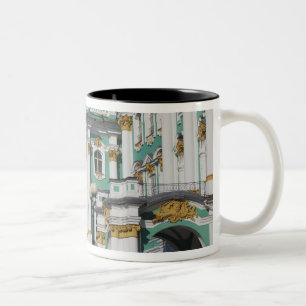 Caneca De Café Em Dois Tons Palácio de Inverno e Museu Hermitage