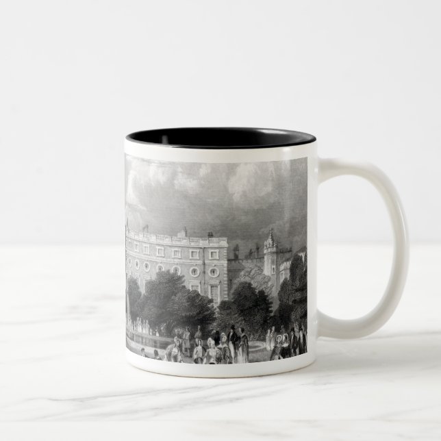 Caneca De Café Em Dois Tons Palácio do Hampton Court (Direita)