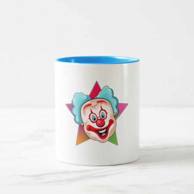 Caneca De Café Em Dois Tons Palhaço (Centro)