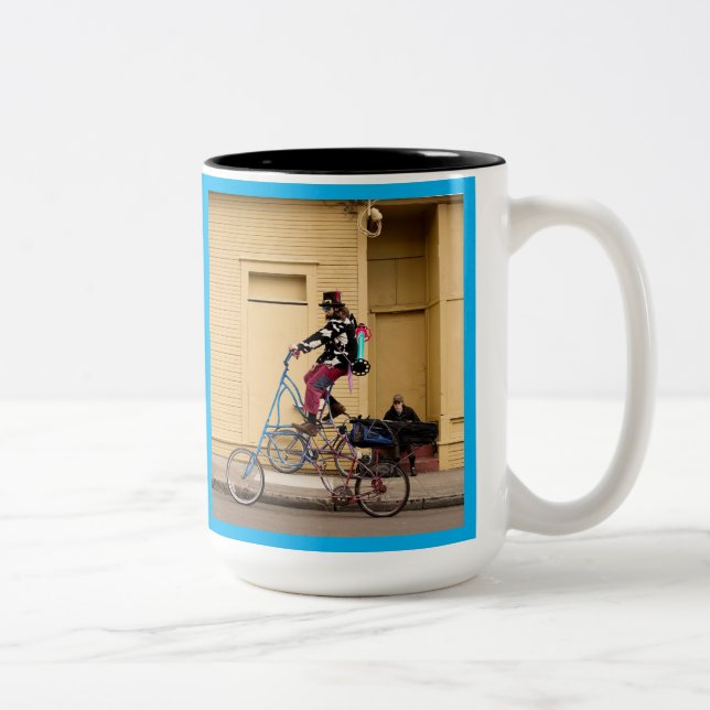 Caneca De Café Em Dois Tons Palhaço Dingo Dizmal Portland (Direita)