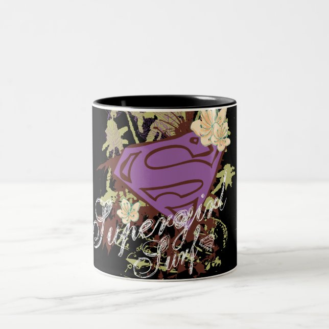 Caneca De Café Em Dois Tons Palmeiras de Supergirl (Centro)