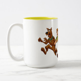 Caneca De Café Em Dois Tons Pânico Pirâmide