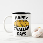 Caneca De Café Em Dois Tons Pão de Challah, Chanukah, Dias Felizes de Challah<br><div class="desc">Pão de Challah,  Chanukah,  Dias Felizes de Challah,  Hanukkah,  Feliz Hanukkah,  Judeu,  Presente Judeu,  Judeu, 

Chanukah, Dias Felizes do Challah, hanukkah,  novos,  trendentes,  jews,  jew,  jejum,  feriados,  feriados felizes,  paródia,  humor,  engraçado,  dias felizes do challah,  challah,  feliz hanukkah,  canukah,  menorah,  suéter do hanukah,  chanukah,  chanukkah,  dreidel , </div>