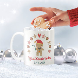 Caneca De Café Em Dois Tons Pão de Gingerpão de Natal - Cookie Oficial Taster