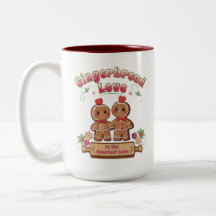 Pão de Natal Mug de Amor