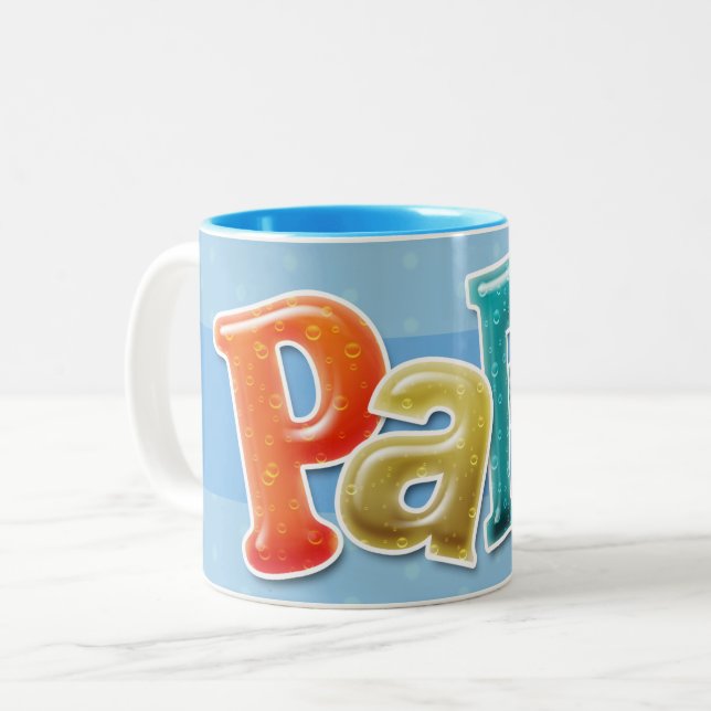 Caneca De Café Em Dois Tons Papá - Mugs (Frente Esquerda)