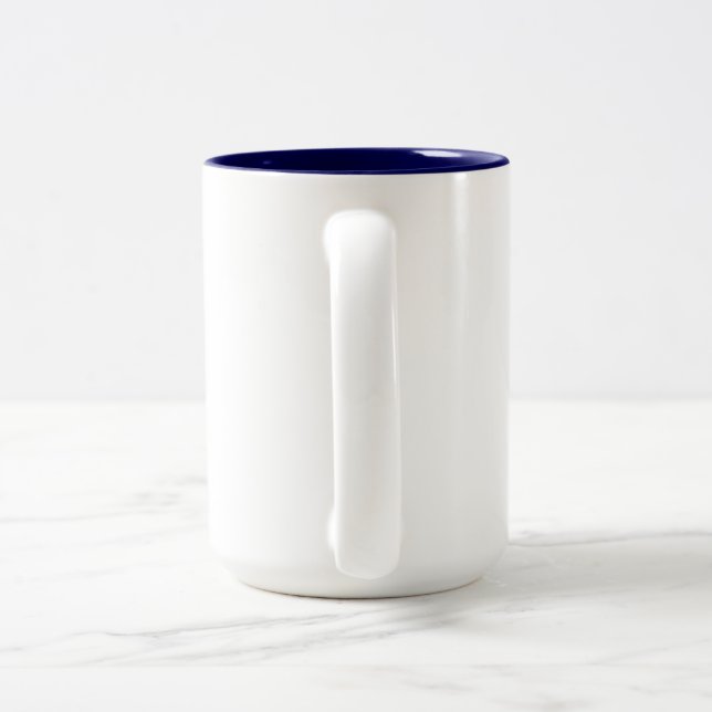 Caneca De Café Em Dois Tons Papa Polar Bear (Alça)