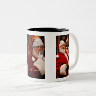 Caneca De Café Em Dois Tons Papai Noel